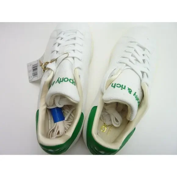 NWT Adidas x Sporty & Rich Stan Smith - White/Jolly Green Mens 7 Shoes Sneakers - Picture 4 of 5